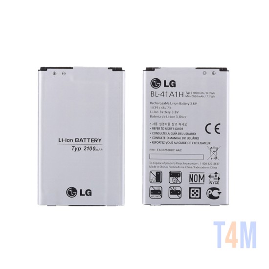 BATTERY LG F60/D390N BL-41A1H 2100MAH